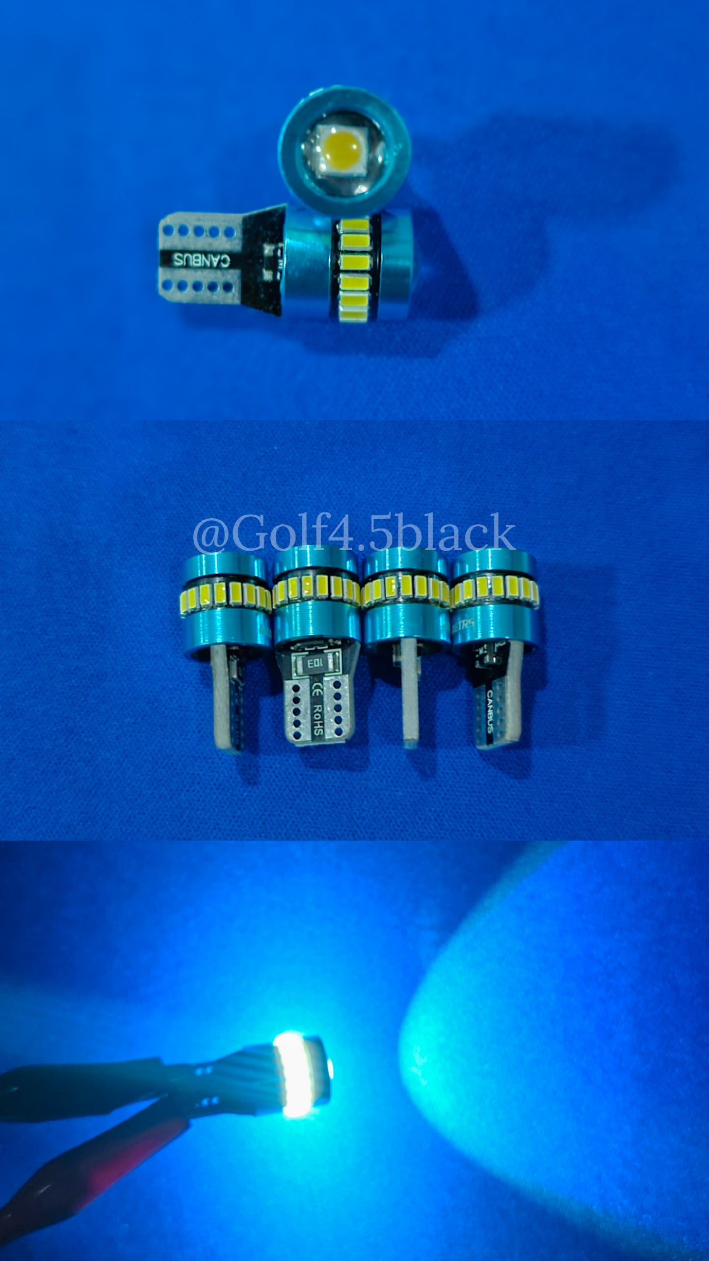 Led T10 branco 6000k