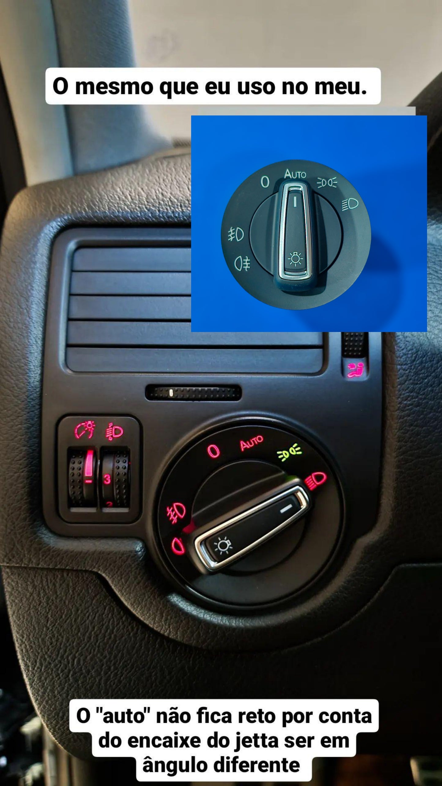 Chave de farol golf mk4, mk4,5