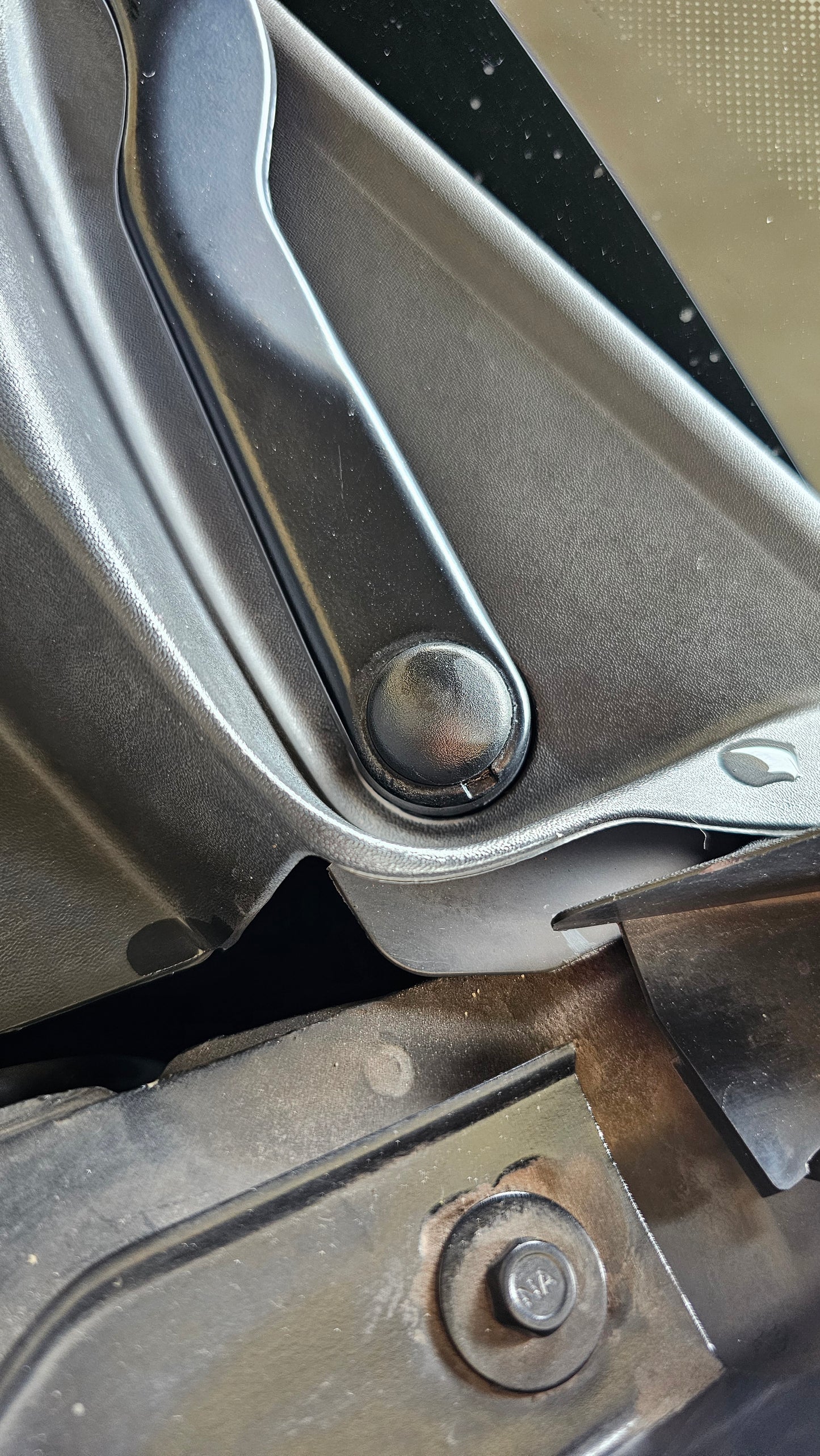 2x Tampas do parafuso do limpador do parabrisa