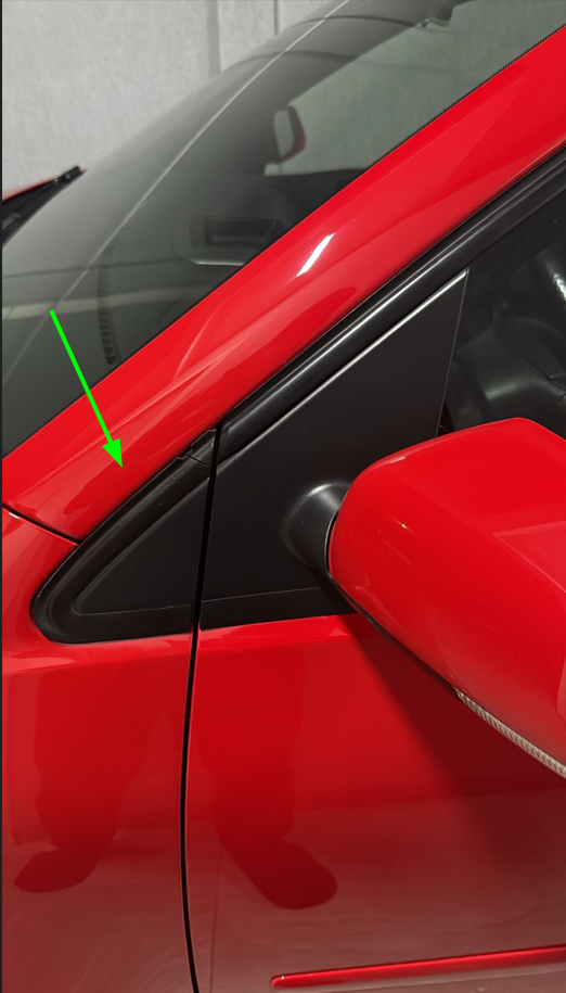 Acabamento de Suporte de Espelho Retrovisor POLO, Lado Direito (Passageiro) - 6Q0853274A9B9