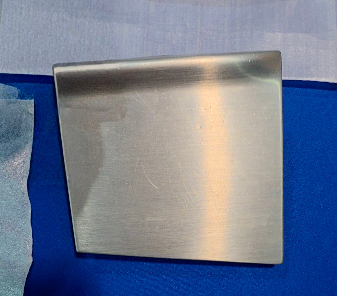 Tampa do cinzeiro em aço escovado golf/bora - USADA