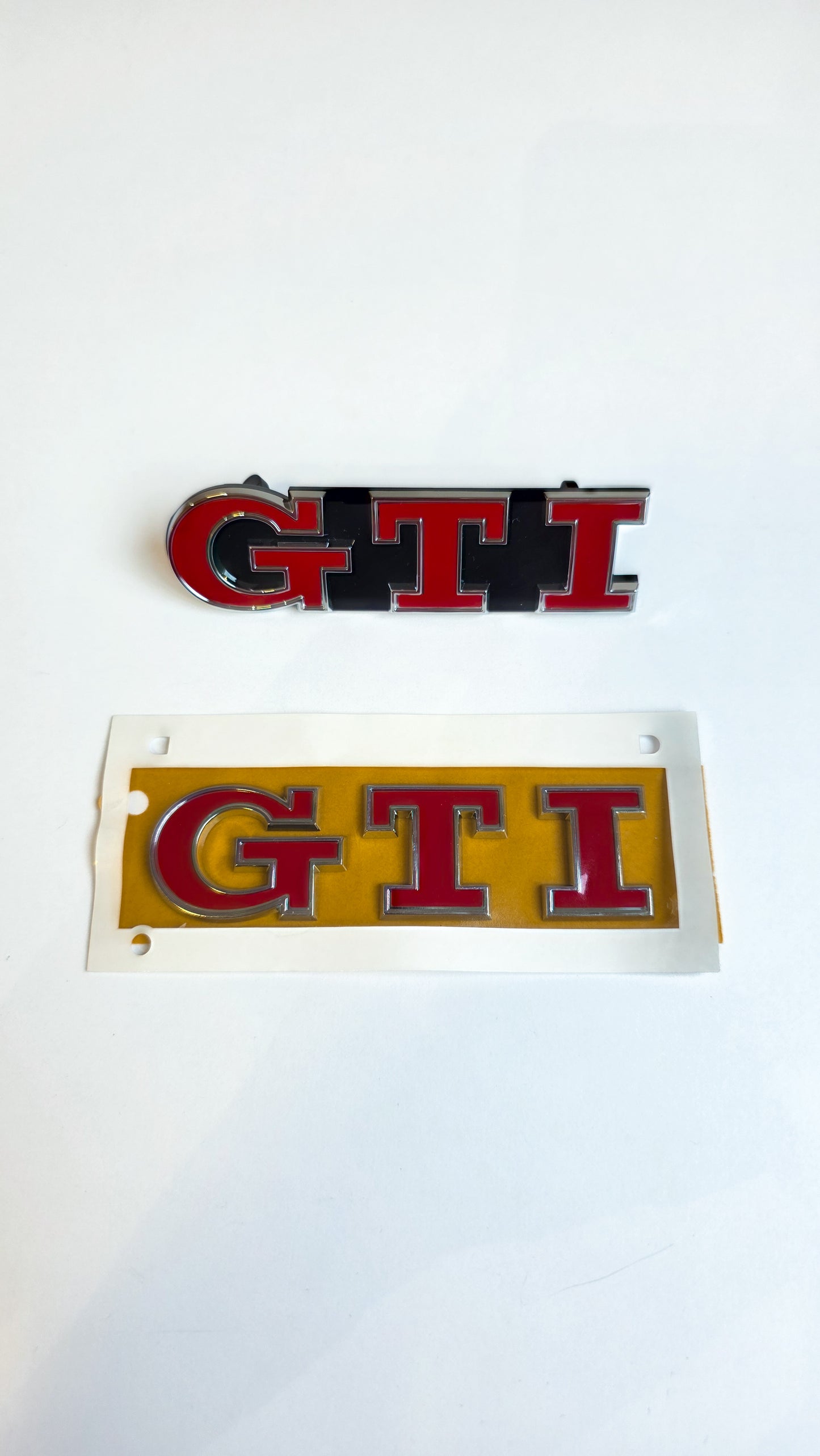 Par Emblema Logotipo Golf Gti Original Vw Diant/trase