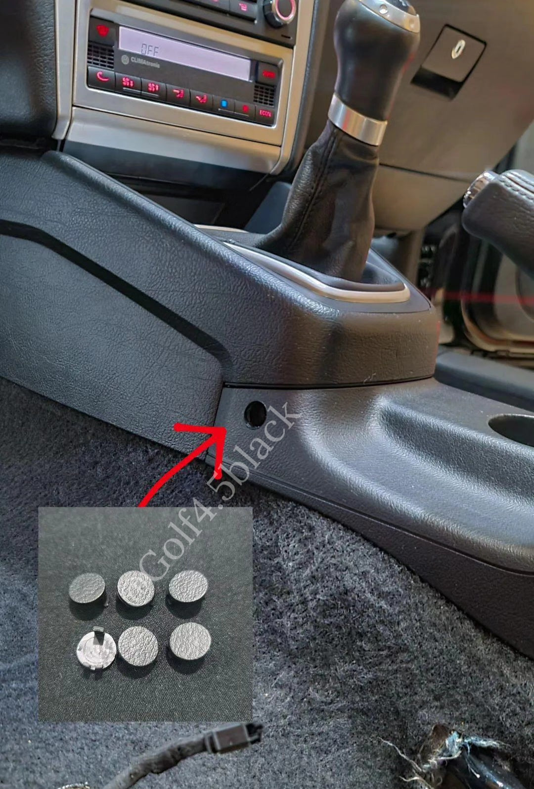 Par de tampinha do console