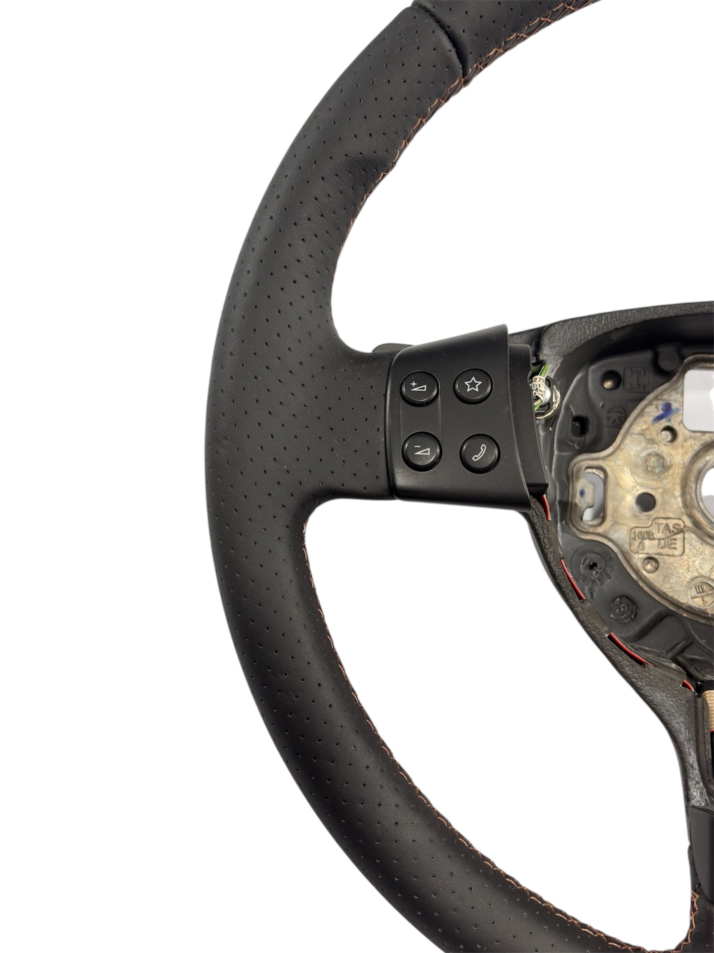 Volante em couro perfurado Golf MK5 GTI - Compativel com qualquer VW