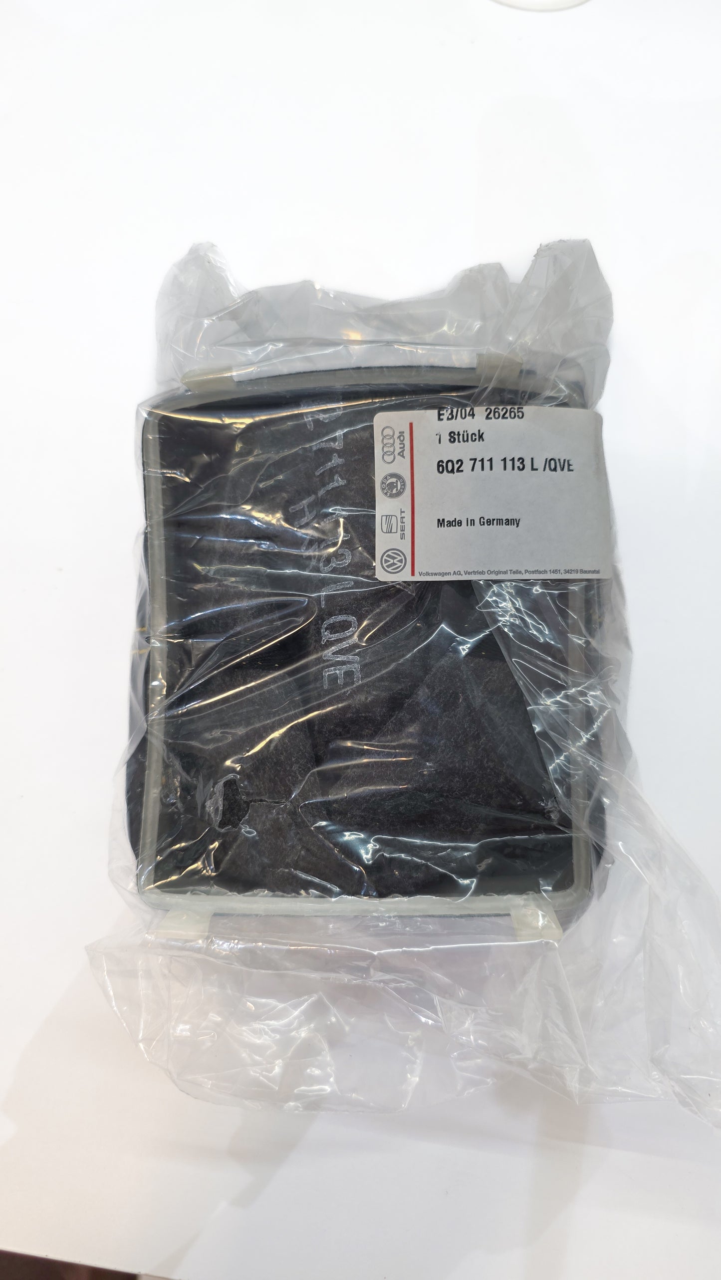 Manopla Polo 9n/9N3 original vw, costura amarela 6 marchas