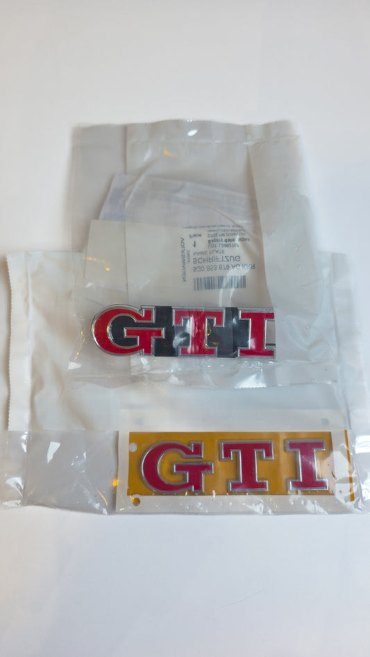 Par Emblema Logotipo Golf Gti Original Vw Diant/trase